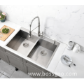 Nano Titanium Plating Double Sink Stainless Steel Sinks